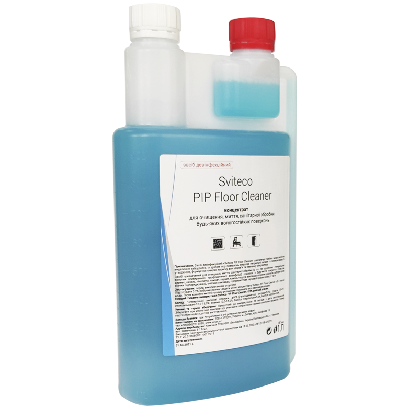 Sviteco-PIP Floor Cleaner (1л) дезінфекційний засіб з Пробіотиками (концентрат)